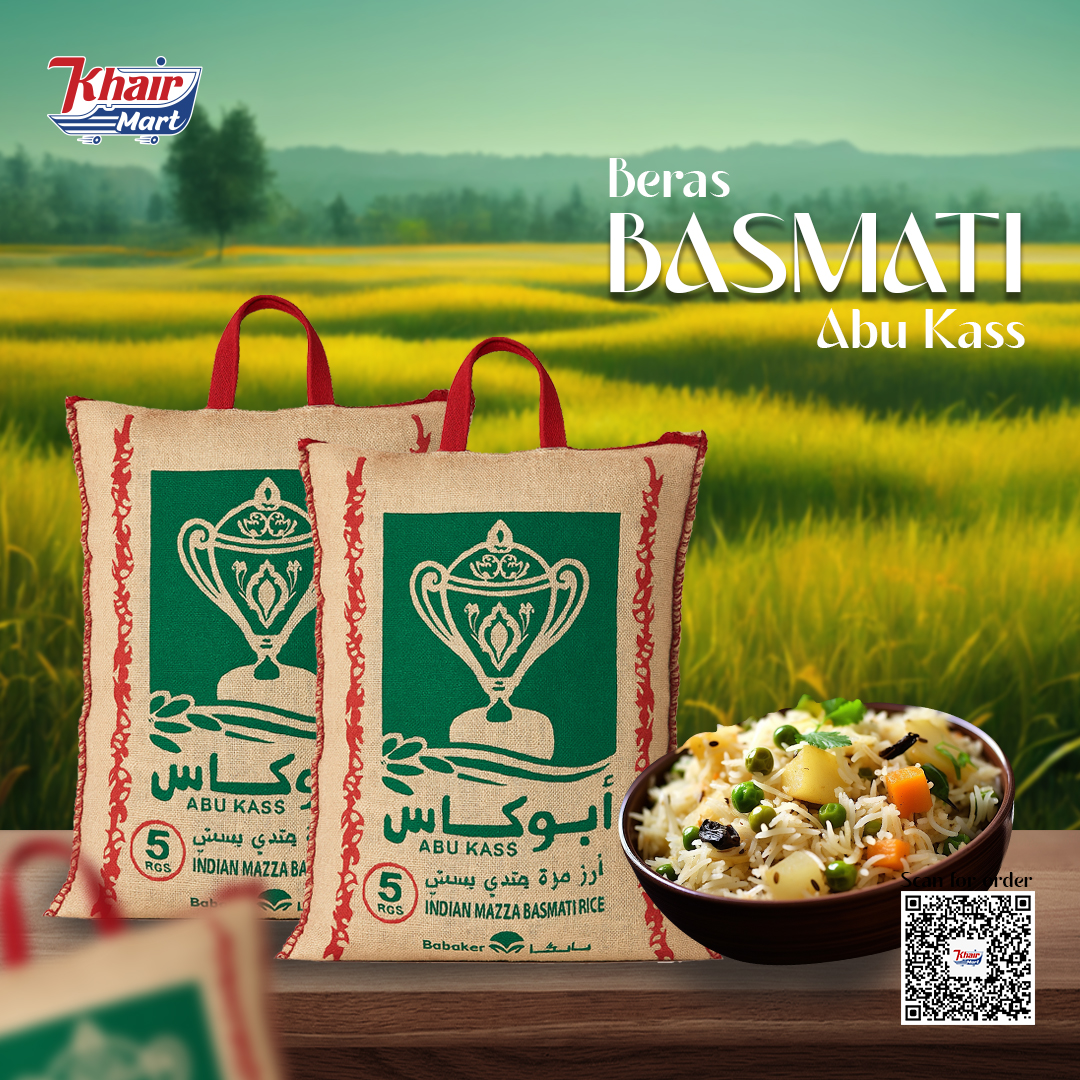Beras Basmati Abukass 5 Kg